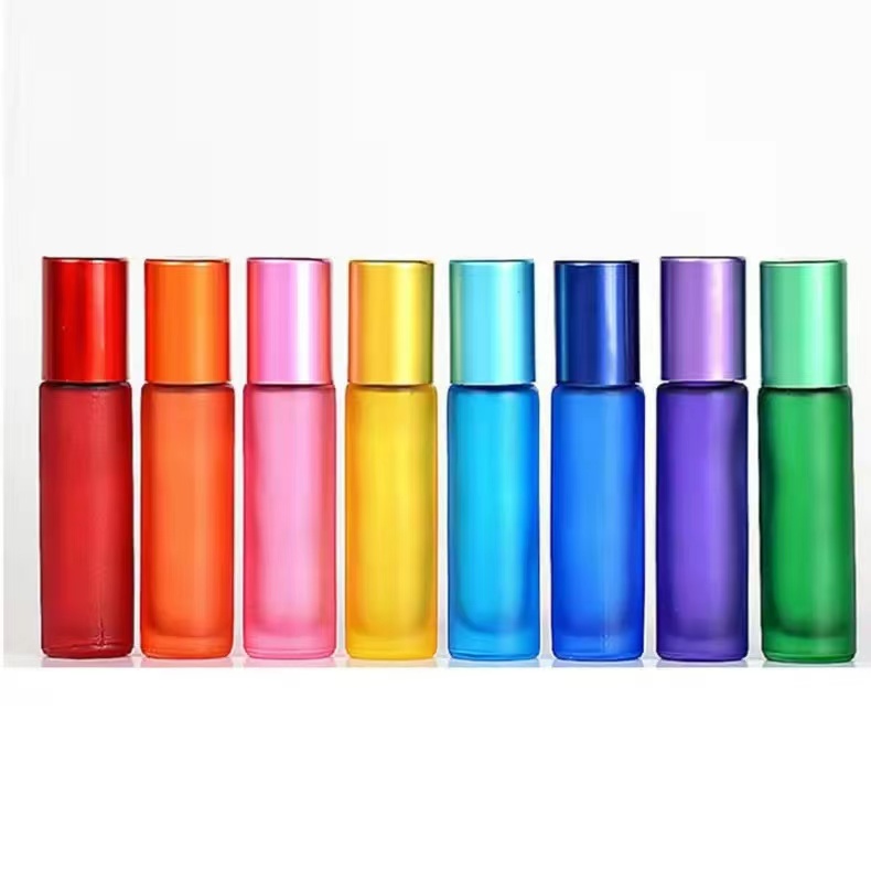 10 ml roller glass bottle