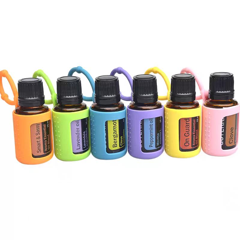 15 ml essential oil bottle rubber holder china supplier 